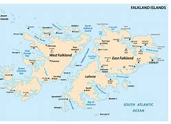 Image result for The Falklands Map