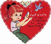 Image result for Girl Valentine Cards