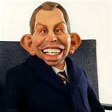 Image result for tony Blair spitting image