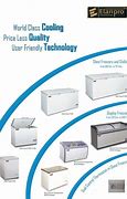 Image result for Exterior of Chest Freezers Sizes