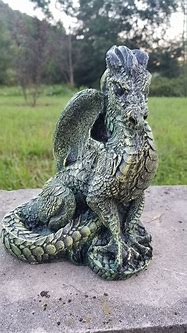 Image result for Concrete Dragon Statues for Yard