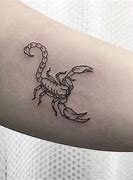 Image result for Simple Scorpio Tattoo Designs