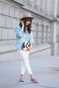 Image result for Casual Denim Jacket Outfit
