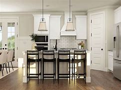 Image result for White Kitchen with LG Black Stainless Steel Appliances