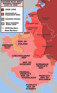Image result for Map of Soviet Union during Cold War
