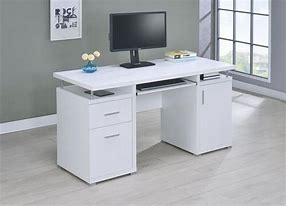 Image result for White Rustic Office Desk