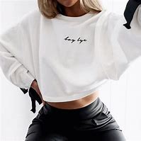 Image result for Army Green Hoodie Crop Top