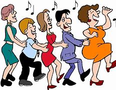 Image result for Cartoon Seniors Dancing