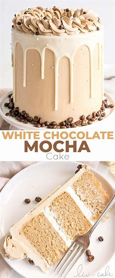 White Chocolate Mocha Cake | Liv for Cake