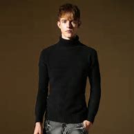 Image result for Black Turtleneck Sweater Men