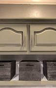 Image result for How to Paint Inside Kitchen Cabinets