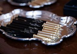 Image result for Picture of Impeachment Signing Pens