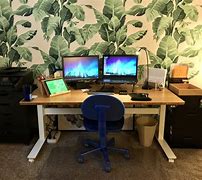 Image result for Wfh Desk Setup