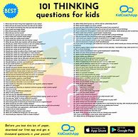 Image result for Questions to Ask Kids to Make Them Think