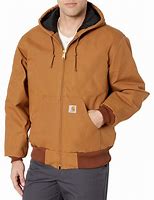Image result for Carhart Jackets with Flannel Lined