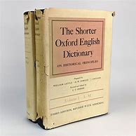 Image result for Shorter Oxford English Dictionary