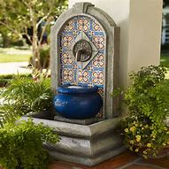 Image result for Patio Wall Fountains
