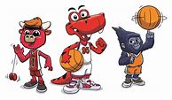 Image result for NBA Mascots Cartoon