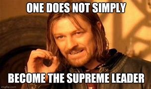 Image result for Supreme Leader Michigan Meme