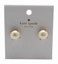 Image result for Kate Spade Gumdrop Pearl Studs, Cream