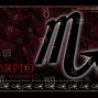 Image result for Red and Black Scorpio Wallpaper