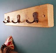 Image result for wood wall hook