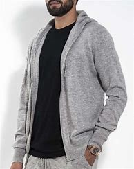Image result for grey cashmere hoodie men's
