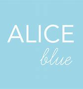 Image result for Alice Blue Color Aesthetic