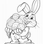 Image result for Simple Easter Bunny Coloring Pages