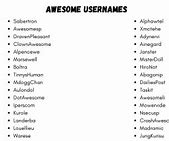 Image result for Rare Usernames