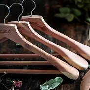 Image result for Wooden Open Hangers