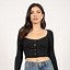 Image result for Long Sleeve Crop Tops for Girls