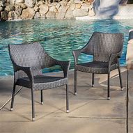 Image result for Wicker Patio Furniture Table and Chairs