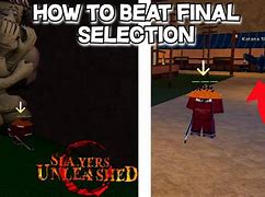 Image result for Slayers Unleashed Final Selection
