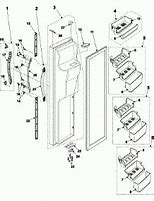 Image result for Kenmore Elite Refrigerator Parts Diagram