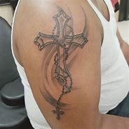 Image result for Christian Cross Tattoos for Men