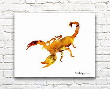 Image result for Abstract Scorpion Paintings