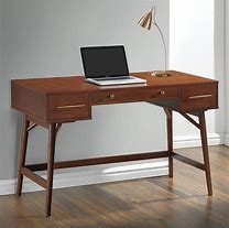 Image result for Small Wood Writing Desk with Hutch