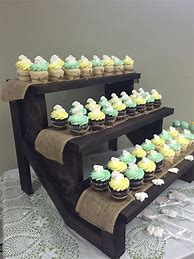 Image result for Wood Cupcake Stand