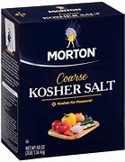 Image result for Morton Coarse Kosher Salt | 48Oz