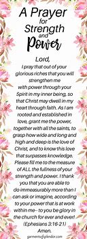 Image result for Prayer for Strength and Energy