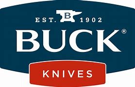 Image result for Metal Buck Knives Sign