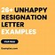 Image result for Disgruntled Resignation Letter