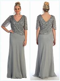 Image result for Plus Size Chiffon Mother of the Bride Dresses