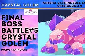 Image result for Crystal Caverns Bosses Prodigy