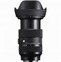 Image result for Sigma 24-70mm F/2.8 DG DN Art Lens For Sony E, Mount E Mount, Full Frame Es, Zoom, Only, Standard, Focus