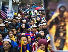 Image result for Tibet Protest