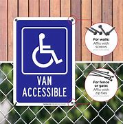 Image result for Van Accessible Sign