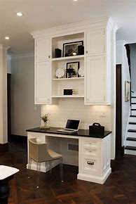 Image result for Kitchen Cabinets with Built in Desk