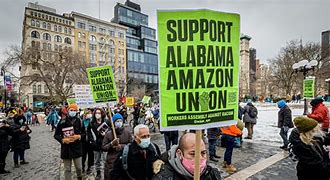 Image result for Amazon anti union law